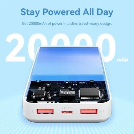 POWER BANK 20000mAh 22.5W BLANCO VENTION